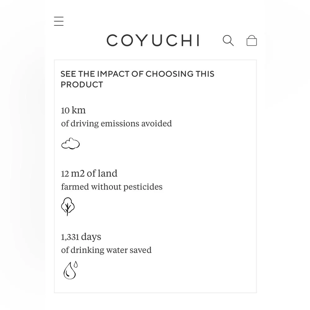 Coyuchi Organic Percale King Pillowcase Set of Four natural undyed - Picture 7 of 7